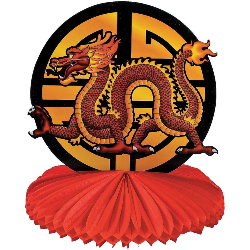 imageFun Express 2024 Chinese New Year Dragon Centerpiece  Party Decor