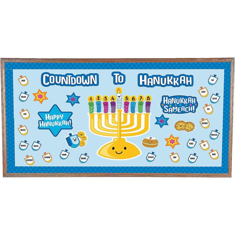 imageFun Express Countdown to Hanukkah Bb Set  90 Pieces  Educational and Learning Activities for Kids