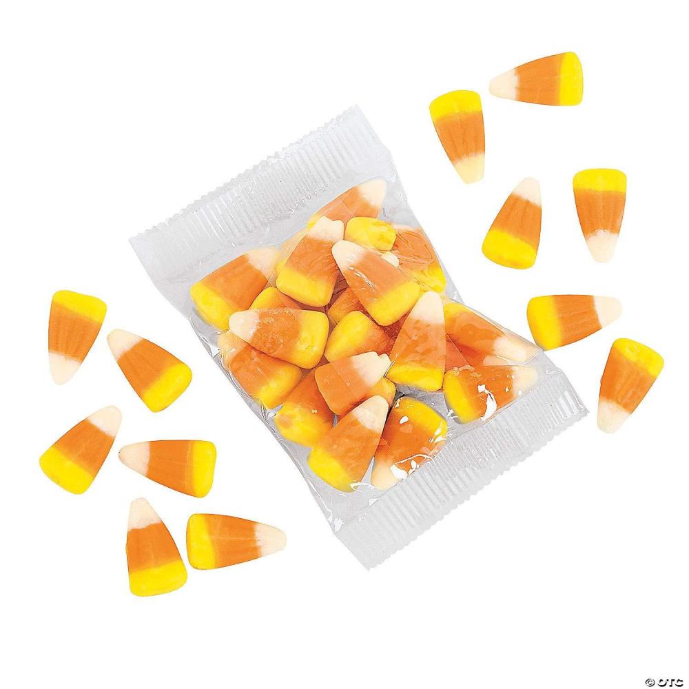imageFun Express Halloween Candy Corn Bulk 32 Individual Packets  Classic Fall Candy Mix Assorted Flavors  2 Pounds Halloween Treats for TrickorTreaters Parties ampamp Trunk or Treat Events  Made in USA