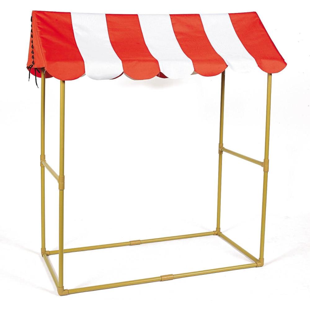 imageFun Express Pop Up Canopy 4x4 Small Pop Up  Carnival Circus Tent Canopy for Event Vendor Booth ampamp Food Stand  Portable Party Tent for Outdoor Backyard Celebrations VBS ampamp Festival Decorations