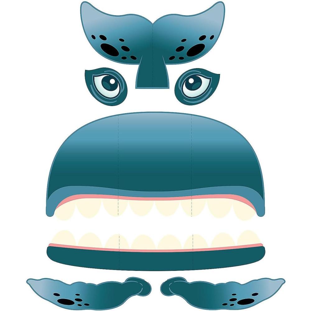 imageFun Express Value Religious Black Cat TrunkorTreat Decorating Kit  5 PcJonah  the Whale