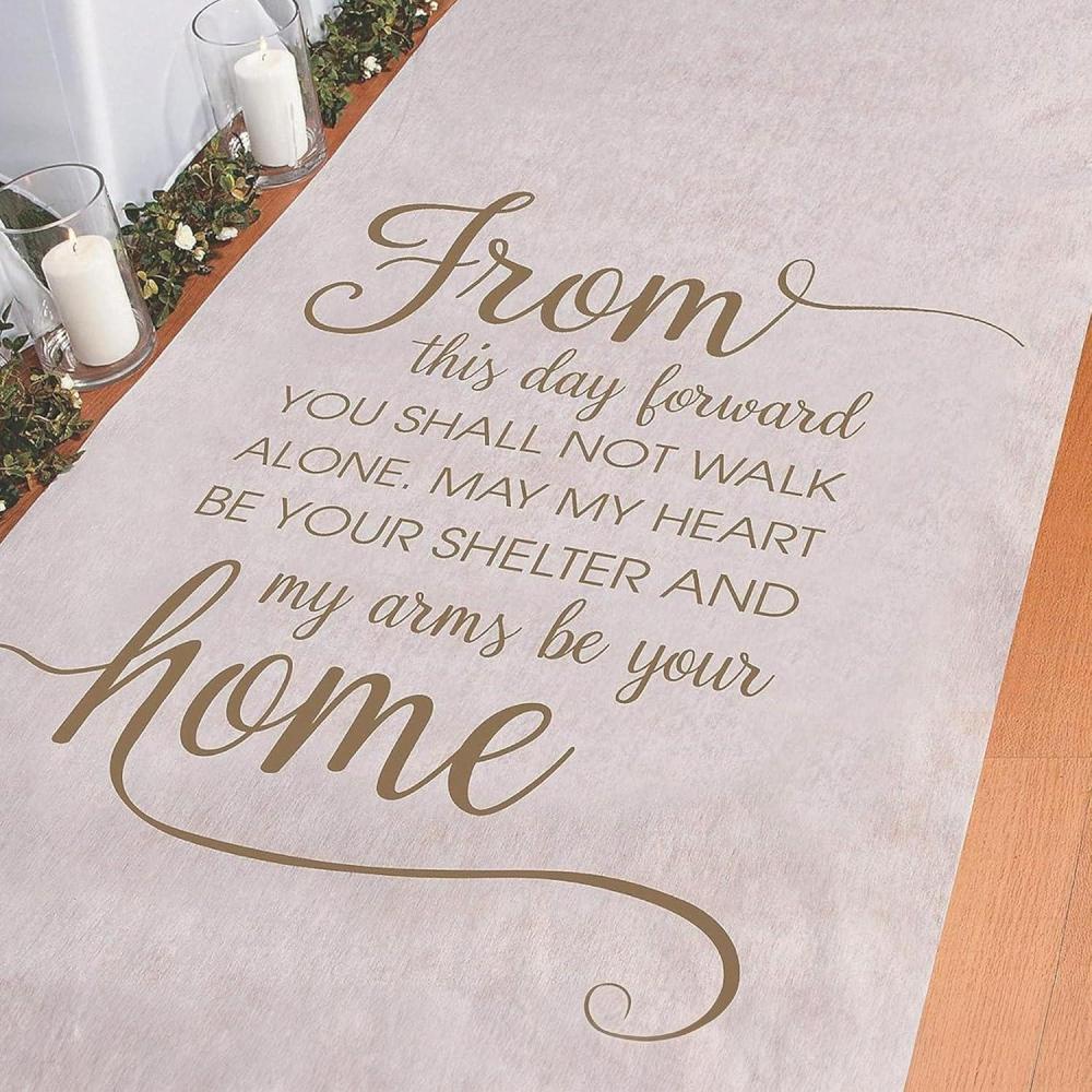imageFun Express White Wedding Aisle Runner 100 Foot  Premium NonSlip Carpet for Indoor ampamp Outdoor Ceremony  Elegant Bridal Walkway Decoration with Easy Setup for Church Garden ampamp Beach Weddings