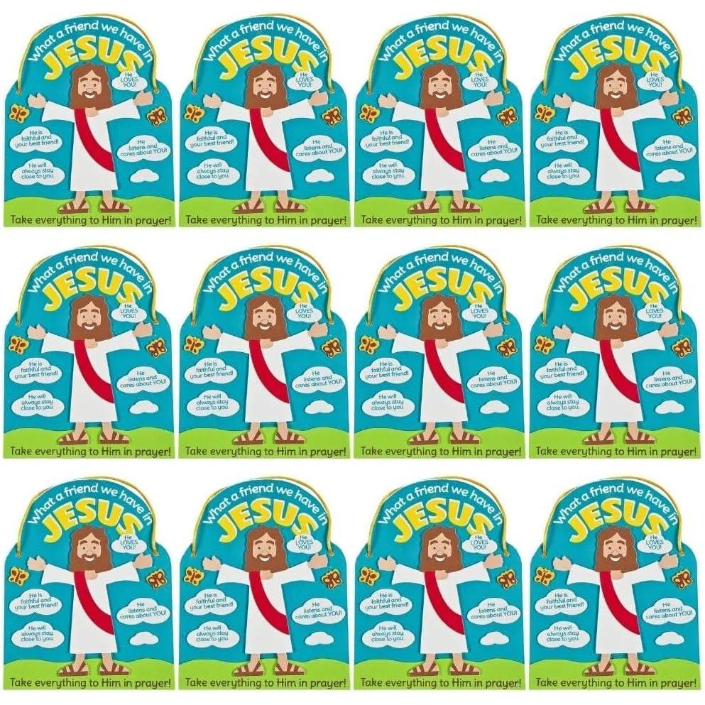 imageWhat A Friend We Have in Jesus Craft Kit  Crafts for Kids and Fun Home Activities