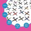 Fun Express – Flying Jet Assortment (100pc) – Toys – Assortments – 100Pc Assortments – 100 Pieces