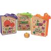 Fun Express 12 – Color Your Own Halloween Craft Tote Bag – Crafts for Kids and Fun Home Activities – Reusable Treat Bags Halloween Party Crafts Favor for Home