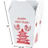 Fun Express 2024 3D Chinese Takeout Box Stand Up – 3 Feet Tall – Includes 20 Balloons – Photo Prop for Chinese New Year
