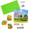 Fun Express 6 1/2″ x 4 3/4″ Spookley The Square Pumpkin 3D Scene Foam Craft Kit – Makes 12