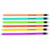 Fun Express 7 1/2″ Bulk 72 Piece Personalized Neon Solid Color Wood Pencils – Great For Classroom and Office Use and Fundraisers