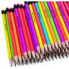 Fun Express 7 1/2″ Bulk 72 Piece Personalized Neon Solid Color Wood Pencils – Great For Classroom and Office Use and Fundraisers
