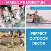 Fun Express 73″ Life Size Mermaid Skeleton Halloween Decorations Outdoor – 6 Ft Posable Skeleton Decor for Indoor & Outdoor Halloween Props | Giant Plastic Skeleton for Yard, Porch & Party Display
