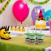 Fun Express 8 Pieces Very Hungry Caterpillar Tumbler with Lid, 10 oz, BPA Free Plastic, Birthday Party Supplies, Drinkware, Sipper & Molded Cups, Multi-Color(10 Ounces)