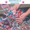 Fun Express Bulk Patriotic Candy Individually Wrapped – 1000 Pieces Premium Assorted Candy and Lollipops to Make Every Occasion Sweet – 4th of July, Memorial Day and Veteran’s Day Favors