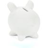 Fun Express Ceramic Piggy Banks for Kids 12 Pack – DIY Paint Your Own Coin Bank Set | Unglazed White 4×3 inch Savings Banks for Girls & Boys | Arts & Crafts Kit for School, Birthday Parties & Home