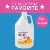 Fun Express Clear Glue Gallon for Crafts & Slime Making – Premium PVA School Glue Bulk Supply | Non-Toxic Washable Liquid Craft for Kids Art Projects, Classroom Activities & DIY Slime Supplies
