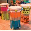 Fun Express Colored Plastic Buckets 4 Pack – Multi-Purpose Storage with Handles for Cleaning, Ice Buckets for Parties, Drink Buckets & Craft Projects | Large 1 Gallon Capacity with Lids
