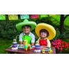 Fun Express Colored Sombrero Hats – Long-Lasting Set of 12 Versatile Hats for Celebrations and Events – Soft, Safe Materials for Perfect Fit for Everyone