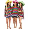 Fun Express Colored Sombrero Hats – Long-Lasting Set of 12 Versatile Hats for Celebrations and Events – Soft, Safe Materials for Perfect Fit for Everyone