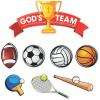 Fun Express Full Update PARTY SUPPLIES Value God’s Team Sports Trunk-or-Treat Decorating Kit