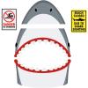 Fun Express Full Update Party Supplies Value Gray & White Shark Trunk-or-Treat Decorating Kit