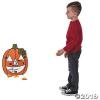 Fun Express Halloween Bean Bag Toss Game for Kids – Jack O Lantern Pumpkin Carnival Games Set with 5 Candy Corn Bean Bags | Perfect for Halloween Party Games, Fall Festival Activities