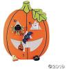 Fun Express Halloween Bean Bag Toss Game for Kids – Jack O Lantern Pumpkin Carnival Games Set with 5 Candy Corn Bean Bags | Perfect for Halloween Party Games, Fall Festival Activities