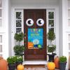 Fun Express Halloween Candy Door Sign – Spooky & Colorful Halloween Party Decor – Perfect for Trick-or-Treat Haunted Houses or Halloween Events – Eye-Catching Fun Design to Welcome Guests – 1 Piece