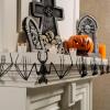 Fun Express Hanging Bat Skeleton Halloween Decorations – 6 Pieces