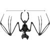 Fun Express Hanging Bat Skeleton Halloween Decorations – 6 Pieces
