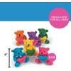 Fun Express Jesus Loves You Plush Religious Bears with Heart – 12 Pack Small Teddy Bears for Christian Party Favors, Baptism Gifts & Sunday School Prizes | 4.25″ Mini Stuffed Animals Bulk Set