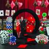 Fun Express Jumbo Playing Cards Casino Theme Party Decorations – 6 Giant Card Cutouts 16.5″ x 24″ | Premium Cardstock Wall Decor for Poker Night, Vegas Birthday Parties & Game Night Celebrations