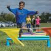 Fun Express Large 20 Inch Obstacle Course Agility Rings Set of 6 – Professional PE Equipment for Elementary School Physical Education | Carnival Games Ring Toss for Kids Outdoor Play & Field Day