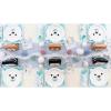 Fun Express Light-Up Plush Snowballs Set of 12 – Soft Safe and Fun for Kids – Ideal for Indoor Snowball Fights Winter-Themed Parties Holiday Events and Creative Playtime Multicolor – 12 Pieces