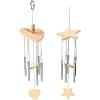 Fun Express Paint Your Own Wood Wind Chimes Craft Kits for Kids Ages 4-8 – DIY Arts and Crafts Set Makes 12 Wooden Wind Chimes | Creative Art Projects for Girls & Boys | Perfect for Parties