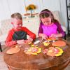 Fun Express Paper Plate Turkey Craft Kit – Makes 12 Thanksgiving Crafts for Kids Ages 3+ | Fall Arts & Crafts Activities with Self-Adhesive Foam Pieces & Wiggle Eyes | Preschool Holiday Party Favors
