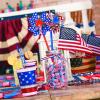 Fun Express Patriotic Pinwheels – 36 Pieces – 11″ Tall – Great for Memorial Day, 4th of July, Veteran’s Day and Other Celebration Events