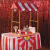 Fun Express Pop Up Canopy 4×4 Small Pop Up – Carnival Circus Tent Canopy for Event Vendor Booth & Food Stand | Portable Party Tent for Outdoor Backyard Celebrations, VBS & Festival Decorations