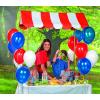 Fun Express Pop Up Canopy 4×4 Small Pop Up – Carnival Circus Tent Canopy for Event Vendor Booth & Food Stand | Portable Party Tent for Outdoor Backyard Celebrations, VBS & Festival Decorations