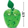 Fun Express Set of 12 Apple Containers for Treats, 3.75 x 4.75 x 1 inches, BPA Free Plastic, Teacher Gifts, Classroom Treat Containers, End of School and Back To School Celebrations (Red)(Green)