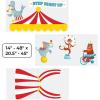 Fun Express Value Graveyard Trunk-or-Treat Decorating Kit – 8 Pc(Carnival)