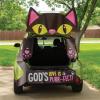 Fun Express Value Religious Black Cat Trunk-or-Treat Decorating Kit – 5 Pc(Religious Black Cat)