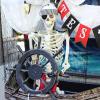Life Size Posable Pirate Skeleton (5 feet tall) Halloween Decorations