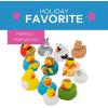 Nativity Rubber Duckies for Christmas – Set of 12 – Holiday Decor, Toys and Stocking Stuffers for Kids