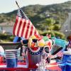 Patriotic Metal Pail Large – Party Supplies – 3 Pieces
