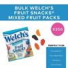 WELCH‘S Fruit Snacks Mixed Fruit, 250 Count(Mixed fruit)