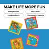 Zoo Animal Slide Puzzle Games – Set of 12 – Handout Toys and Party Favors for Kids