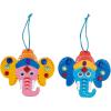 Diwali Elephant Ornament Craft Kit, Makes 12