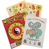 Fun Express 2024 Chinese New Year Coloring Book W/Sticker for Chinese New Year – Stationery – Stickers – Make – A – Scene (Lrg) – Chinese New Year – 24 Pieces