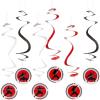Fun Express 28″ Karate Hanging Swirls – 12 Pieces – Vibrant Party Decorations for Karate Themed Events – Easy to Hang, Great for Birthday Parties