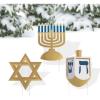 Fun Express 29″ x 32″ Hanukkah Yard Signs – Set of 3, Jewish Holiday Decorations with Stakes, Perfect for Festive Outdoor Displays, Durable & Vibrant Colors
