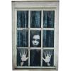 Fun Express 3 Ft. x 4 Ft. Spooky Girl Polyester Window Backdrop – Halloween Decoration – Fun Express Party Decor – 1 Piece